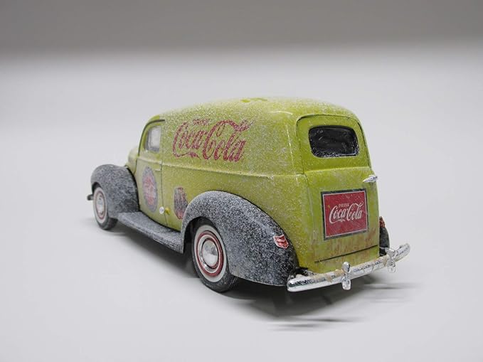 AMT 1940 Ford Coca-Cola Delivery Sedan - 1/25 Scale Model Kit - Buildable Vintage Vehicles for Kids and Adults