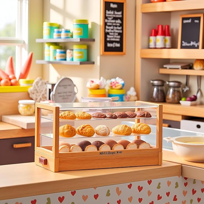 8Pcs 1/12 Miniature Bread Resin Dollhouse Decoration Mix Bakery Bread Mini House Food Decoration Accessories