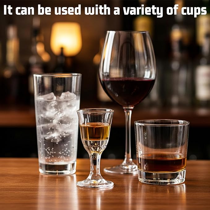 FdcLixuvol 12 Pack Clear Cordial Glasses with Base, 0.4 OZ Mini Shot Glasses Small Brandy Snifter Round Glass Snifters, Tequila Shot Glass for Tasting Wine, Tequila, Whiskey, Spirits
