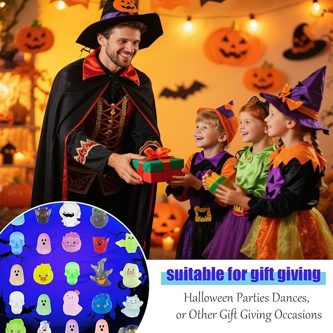36Pcs Halloween Mini Resin Figures Miniature Animal Figurines Tiny Animals Set for Home Decor and Garden Decoration & Collectibles