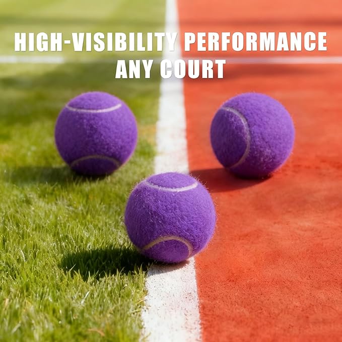 PoyPet 16-Pack Tennis Balls Bulk for Practice,Training and Beginners | Ideal for Dog Fetch,Chew and Play