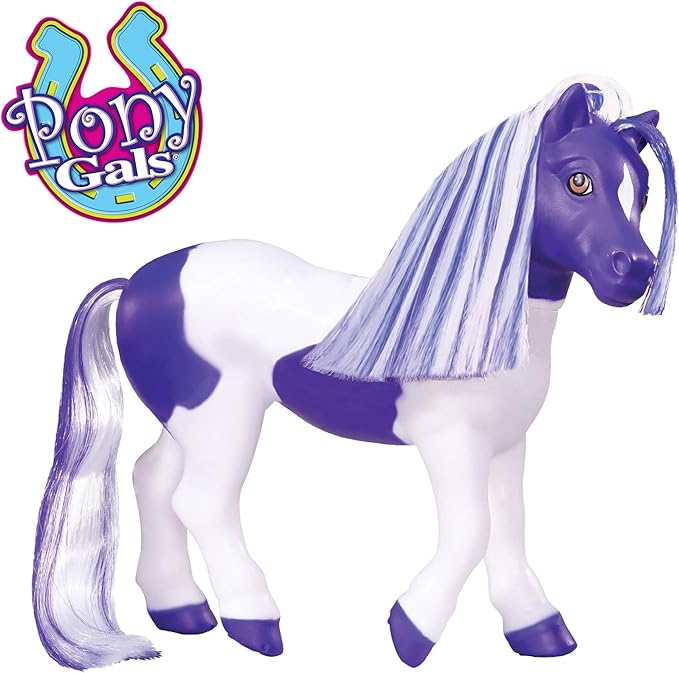 Breyer Color Changing Bath Toy | Ella the Horse | Purple / White with Surprise Pink Color | 7" x 7.5" |Ages 2+ | Model #7107