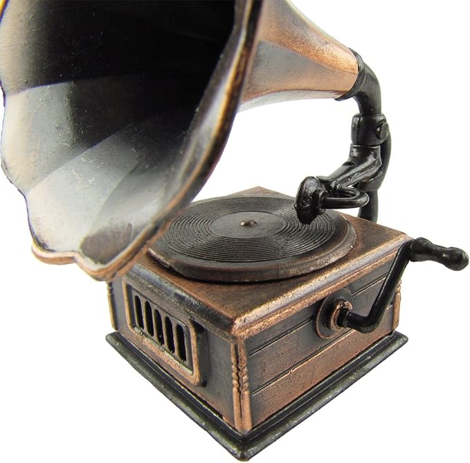 Treasure Gurus 1:12 Scale Miniature Phonograph Dollhouse Accessory Gramophone Pencil Sharpener