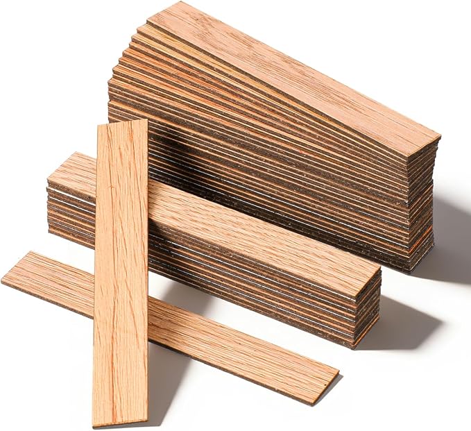 DECHOUS 40Pcs Miniature Dollhouse Flooring: Self Adhesive Dollhouse Wood Flooring - DIY Realistic Wood Plank Mini Floor Boards Peel and Stick 1:12 Scale Doll House Accessories