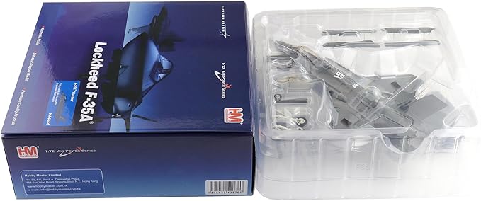 Hobby Master | 1:72 Scale Diecast Military Aircraft Replica | F-35A Husarz 3501, Polish Air Force, 2024 (w/Painted RAM Panels) | Model HA4444