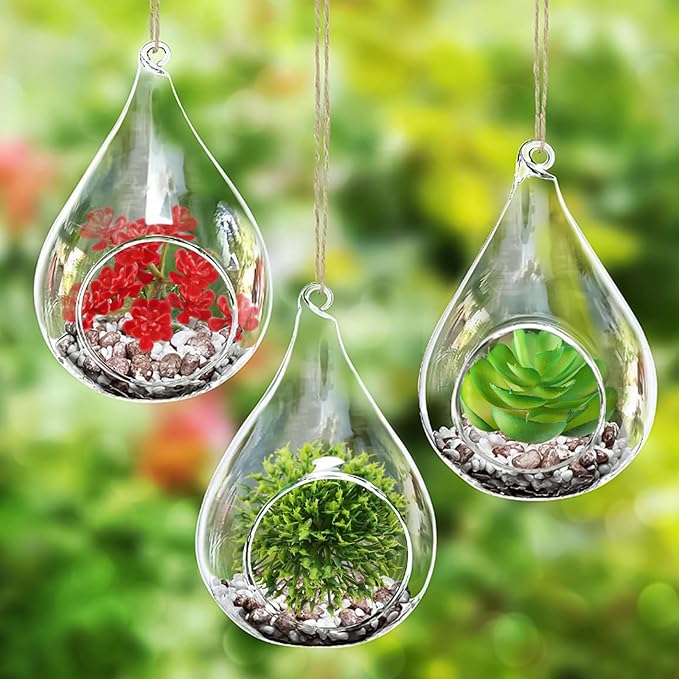 QUOZUO Artificial Succulents Plants, 16pcs Fake Succulents Plant for DIY Home Floral Wall Garden Office Party Decoration Colorful (Unpotted)