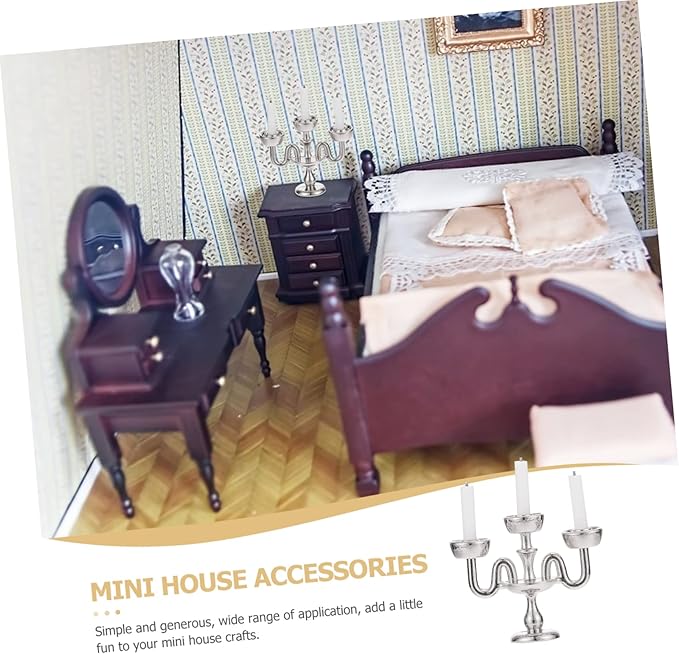 LIFKOME Dollhouse Decoration Miniature House Lovers Design Finish