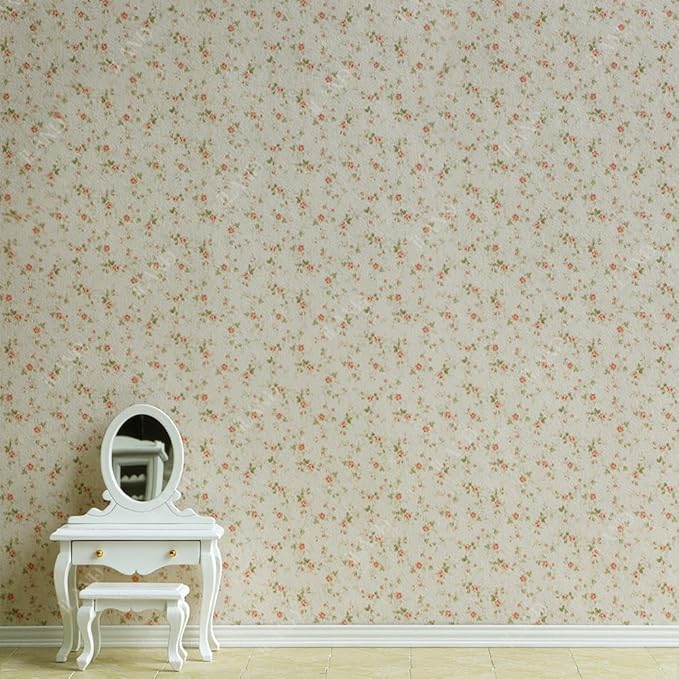 iLAND Originality Dollhouse Wallpaper 39 * 15.7 inch, Dollhouse Accessories on 1:12 Scale or 1:6 Scale (Early Summer)