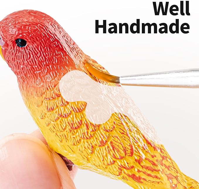 Realistic Animal Figurines Set,14PCS Assorted Insects, Birds, Mammals & Reptiles Figures for Kids Nature Exploration, Science Educational Toys, Desktop Decor, Learning Toy, Sensory Toys
