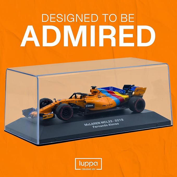 1:43 F1 Team MCL33-2018 Collection Formula 1 Race # Model Inspired by Fernando Alonso Diecast Collectible Model