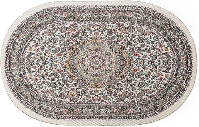 Odoria 1/12 Miniature Rugs and Carpet Dollhouse Decoration Accessories, Gray
