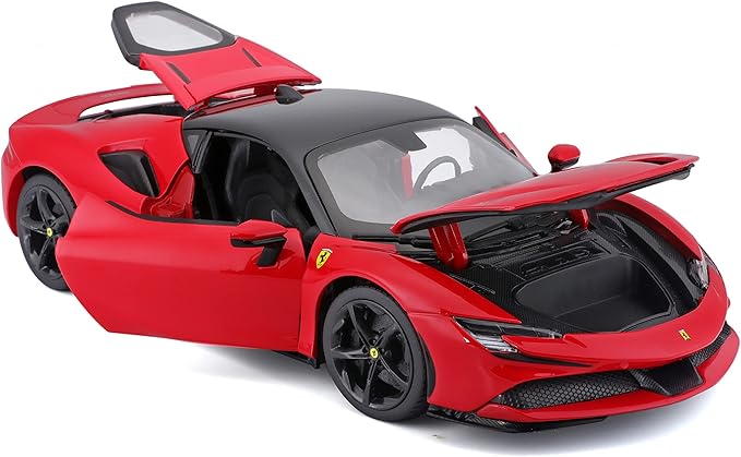 Bburago 1:18 R&P SF90 Stradale, Red