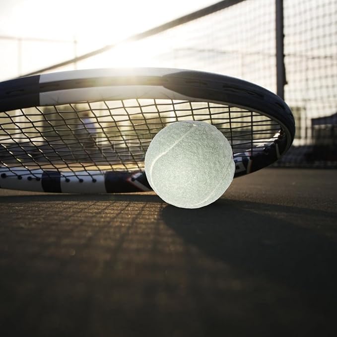 QF ENTHUSY Pink Tennis Balls, 3 Pack Colored Tennis, Suitable for Beginner, Training, Matches & Practice Sessions
