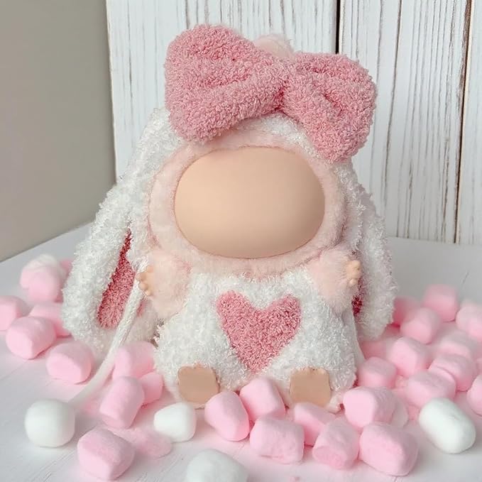 2026 New 17cm (6.7 inch) Fashion Doll Clothing Set. Cute Big-Eared Rabbit-one-Piece Suit. Perfect for Styling Your Fashion Doll