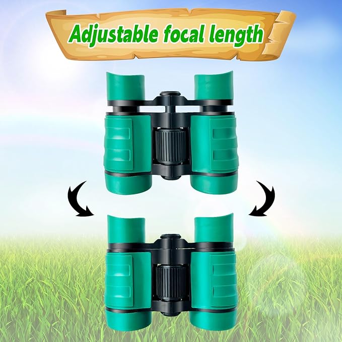 Binoculars for Kids, Kids Binoculars for Ages 3-12 Boys Girls, Outdoor Gifts Toys for Kids- Perfect for Bird Watching, Camping, and Outdoor Exploration