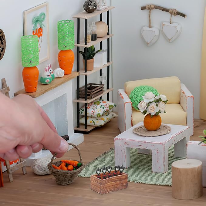 BESPORTBLE 12pcs Miniature Dollhouse Crates Realistic Storage Boxes for Scene Decoration Craft Projects and Photography Props for Mini House Layouts and