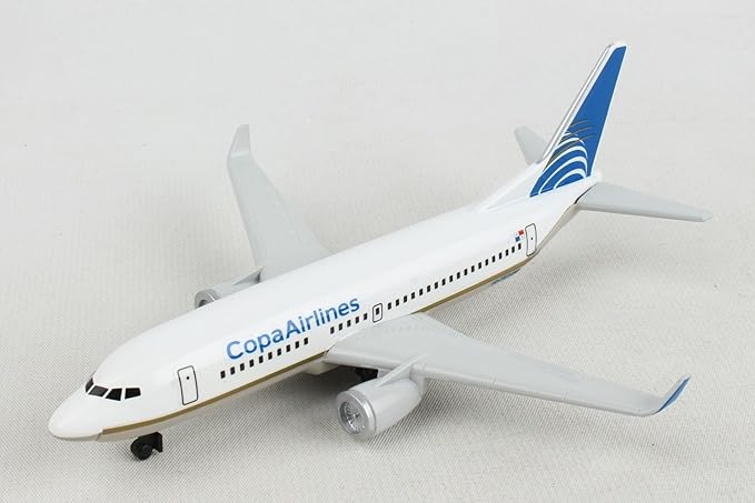 Daron Toy Airplane – Copa Airlines – Die-Cast Metal Model Airplane Toy with Plastic Parts and Rolling Wheels for Kids Ages 3+