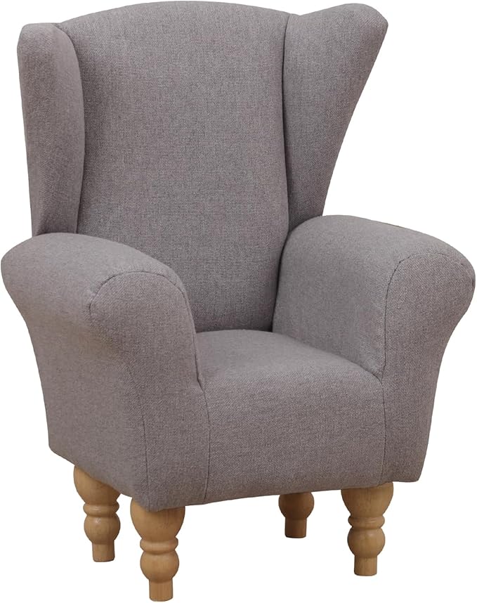 Doll Miniature Sofa, Mini Sofa&Armchair for Dollhouse Furniture,Doll Sofa Chair for Decorating Dollhouse Livng and Bed Room (4.8" Wx6.3 D) (Light Gray)