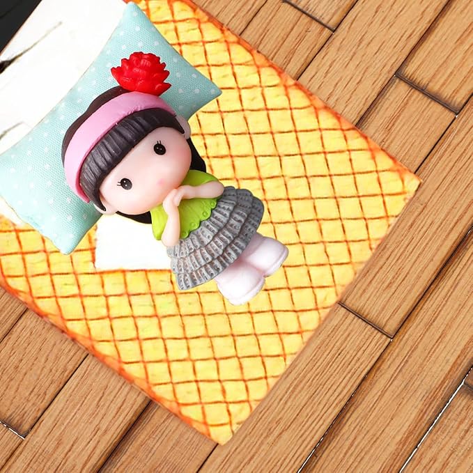 IMIKEYA 40pcs Miniature Dollhouse Flooring: 1:12 Scale Mini Floor Boards Doll House Floor Board DIY Miniature Dollhouse Wallpaper Dollhouse Flooring Peel and Stick for Dollhouse Accessories