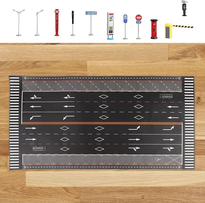 1:64 Vehicle Scene Layout for Miniature Car Models, Style B