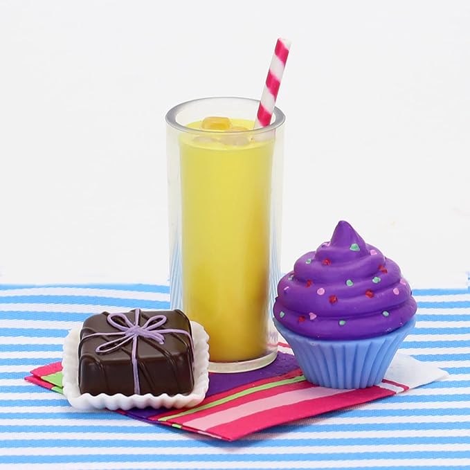 Sophia's 21 Piece Desserts and Fresh Lemonade Set for 18'' Dolls, Multicolor
