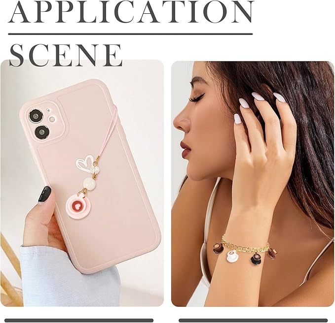 Cheriswelry 40pcs Mini Coffee Cups Resin Coffee Miniature Ornaments Drink Tableware Coffee Mug Food Kitchen Decoration Set 15.5x16.5 mm for Garden Dollhouse Decorations