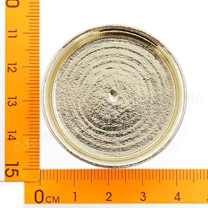 Odoria 1/6 Miniature Cake Stand Dollhouse Decoration Accessories, Gold