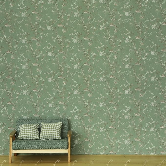iLAND Dollhouse Wallpaper, Nice 1/12 Scale Accessories & 1/6 Scale Accessories for DIY Dollhouse Décor, 39 * 15.7 inch Beautiful Doll House Wall Paper w/Harmonious Proportions & Realistic Touch