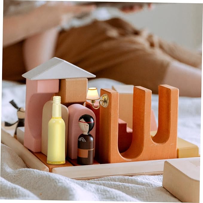 JOINPAYA 24pcs Miniature Wine Bottles Resin Ornaments for Dollhouse Decorations Mini House Accessories for Boys and Girls Playrooms Living Room and More