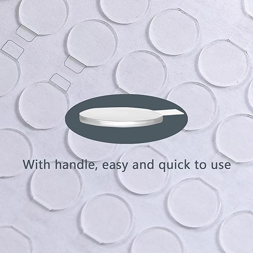 Adhesive Stick dots Two-Sided Sided Mounting Putty Stick Tack for Wall Hanging Crafts Balloons Festival Party Decorations,Clean Removable(0.4"*0.4"-400)