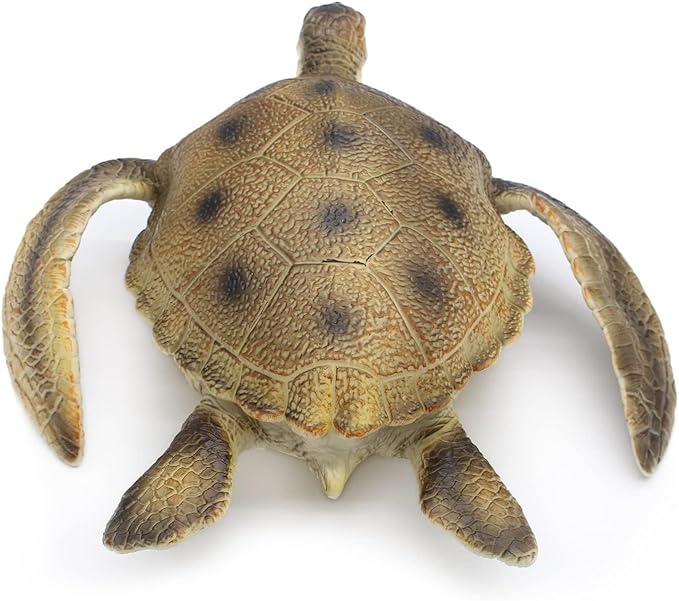 SmilerSmile Simulated Ocean Big Animal,One pc 15Inch Soft Filled Rubber Sea Educational Toys (sea Turtle)