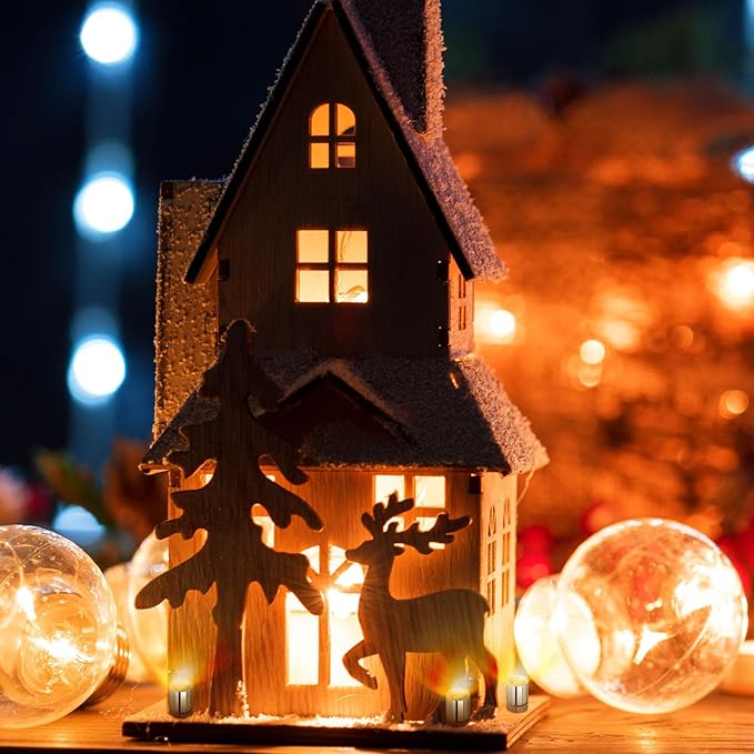 10pcs Miniature Led Lights, Tiny Small Led Lights Battery Powered Balloon Mini Spot for Paper Lantern Party Decoration Micro Crafts Models Dollhouse Accessories(Warm White Light)