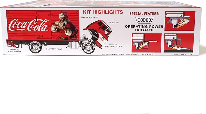 AMT Ford C-600 City Holiday Delivery Truck Coca-Cola