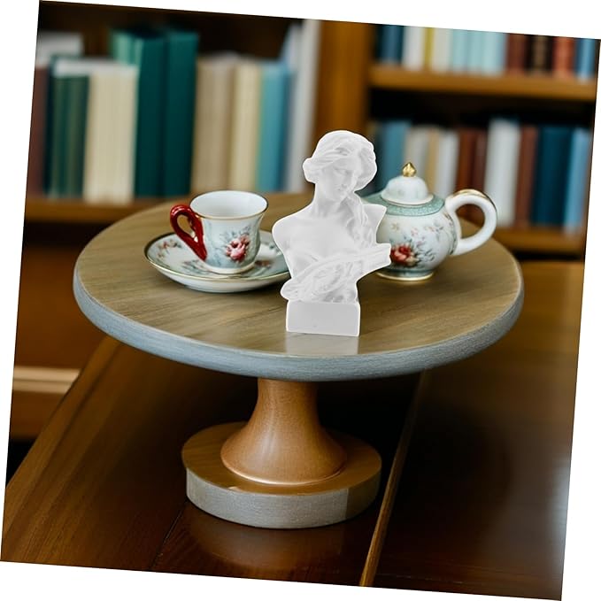 YARNOW Mini Dollhouse Statue Charming Sculpture Decoration for Dollhouse Decor Unique - for Miniature Settings and Collectibles