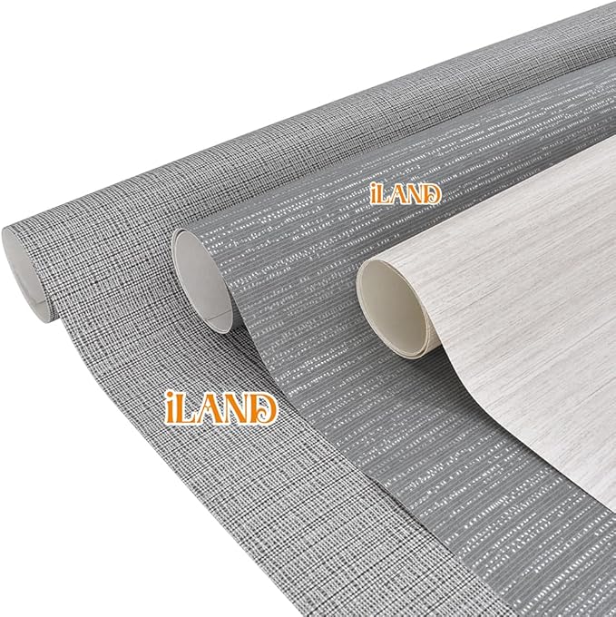 iland Miniature Dollhouse Accessories, Dollhouse Wallpaper on 1/12 1/6 Scale, Thickened 3pcs with 3D Embossed Stripes (Elegant Lattice Embossed Texture)