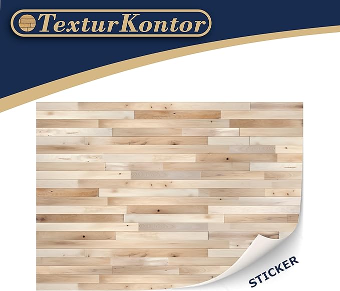 3 Sheets Self-Adhesive Flooring for Dollhouse 1:12 Scale (Creme Colored Oak 1)