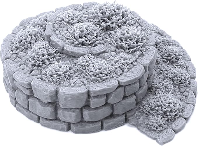 EnderToys Witch's Hovel DND Terrain Compatible with Dungeons and Dragons, 28mm Miniature Wargaming, Tabletop RPGs, Wargame Scenery