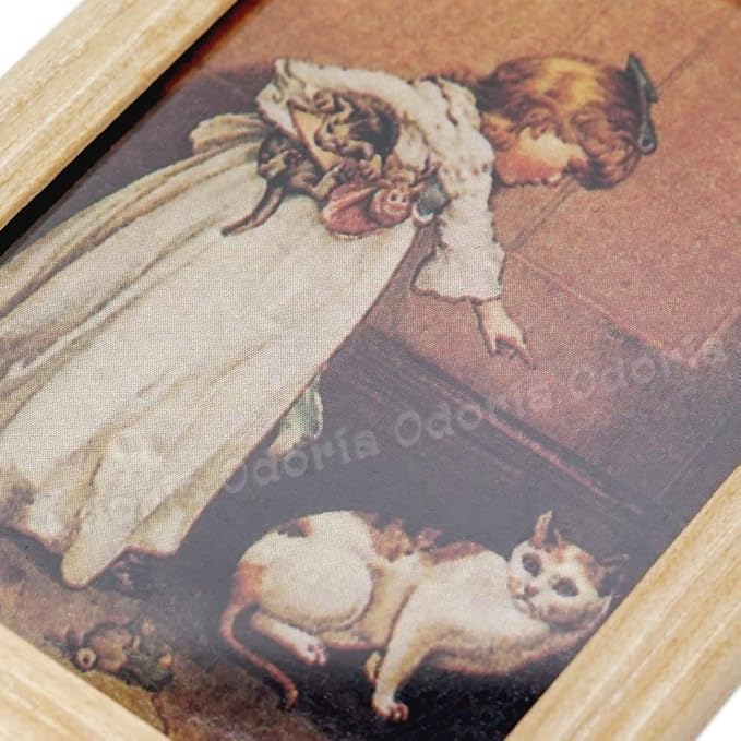 Odoria 1/12 Miniature Framed Wall Art Picture Painting Dollhouse Accessories