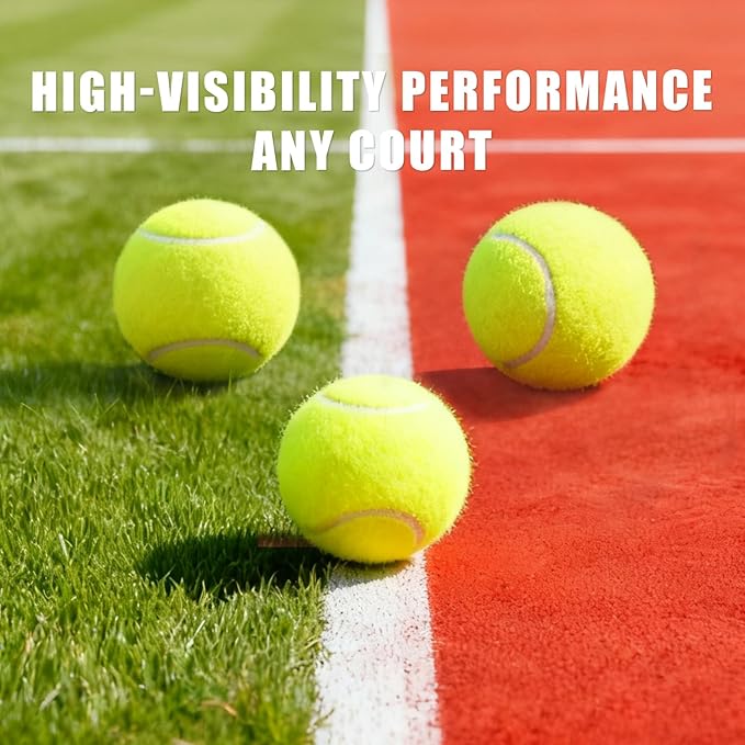 PoyPet 16-Pack Tennis Balls Bulk for Practice,Training and Beginners | Ideal for Dog Fetch,Chew and Play