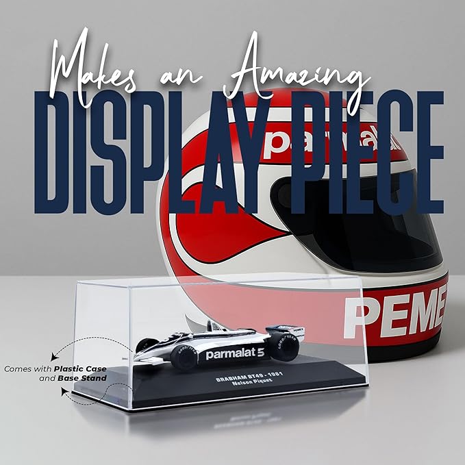 1:43 F1 Team BT49-1981 Collection Formula 1 Race 5# Model Inspired by Nelson Piquet Diecast Collectible Model
