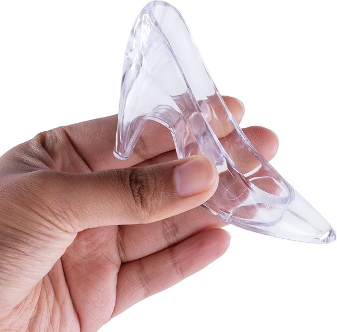Super Z Outlet Plastic Mini Cinderella Princess Inspired Slipper High Heel Shoe Party Decoration for Weddings, Birthday Party, Table Serving, Candy & Other Event Favors (24)