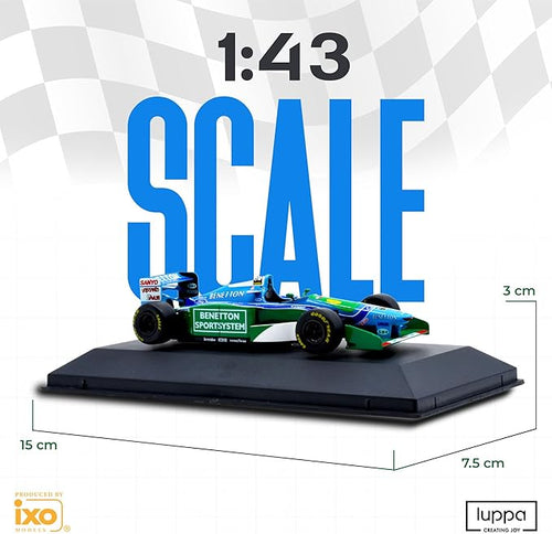 1:43 F1 Team B194-1994 Collection Formula 1 Race 5# Model Inspired by Michael Schumacher Diecast Collectible Model