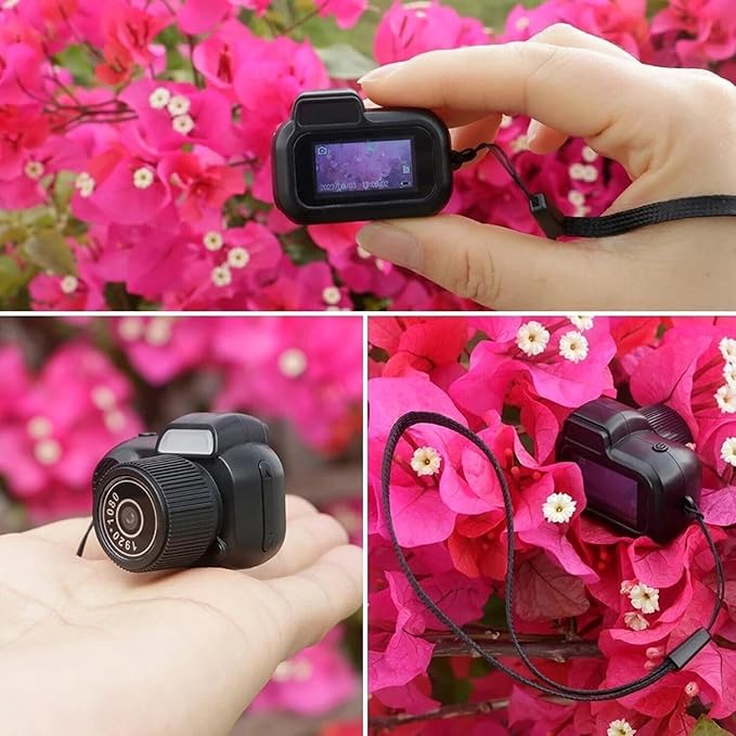 Galatee Keychain Camera, 1080P mini Pixel, Micro mini DV/Camcorder, Portable Chain with Eight Filters, Long Battery Life for Indoor and Outdoor use (32G)