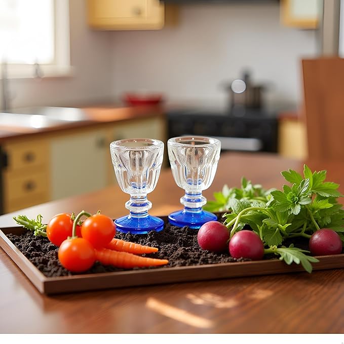 4 Pcs Lovely Miniature Wine Glass 1:6 1:12 Simulation Model Dollhouse Accessory, DIY Micro Scene Decor