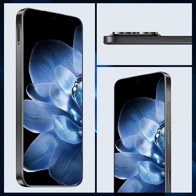 JQAKP 16PROMA X 5G Phone,Smartphone Unlocked Cell Phone 16GB+512GB/6.99“ HD Screen Display/68MP+108MP Camera/7000 mAh, Dual SIM Card/Face Unlock/Fingerprint Button Unlock (Black)