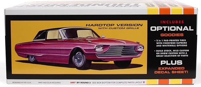 AMT 1966 Ford Thunderbird Hardtop/Convertible 1:25 Scale Model Kit