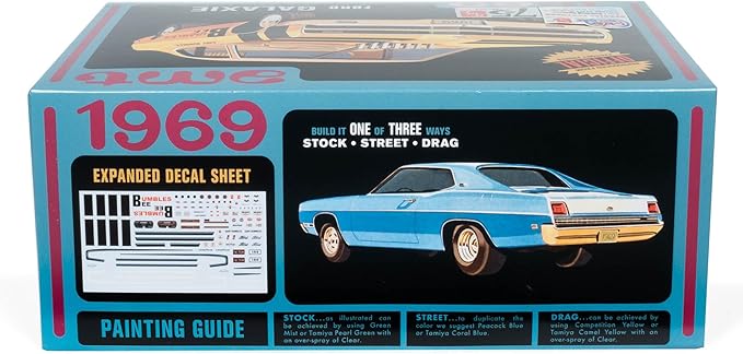 AMT 1969 Ford Galaxie Hardtop 1:25 Scale Model Kit