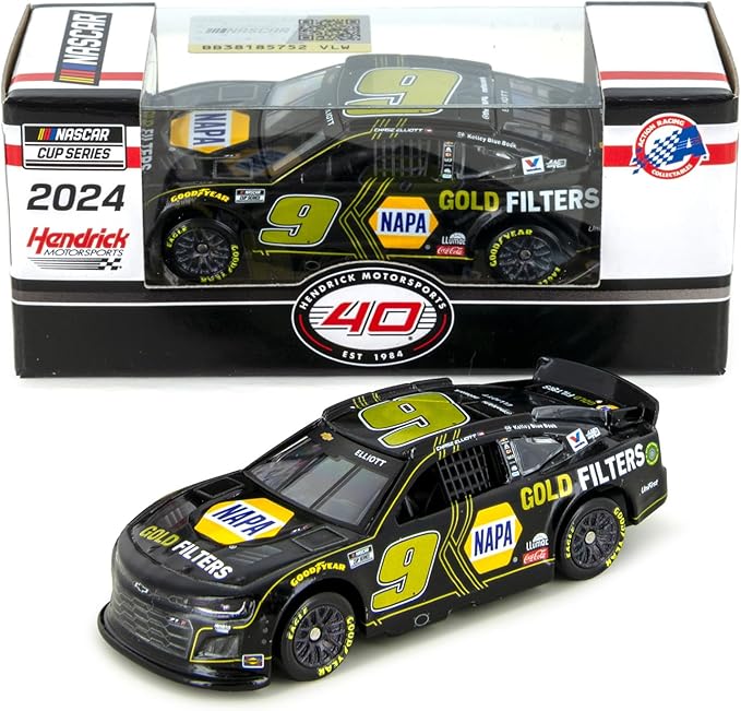Lionel Racing Chase Elliott 2024 NAPA Gold Filters Diecast Car 1:64 Scale