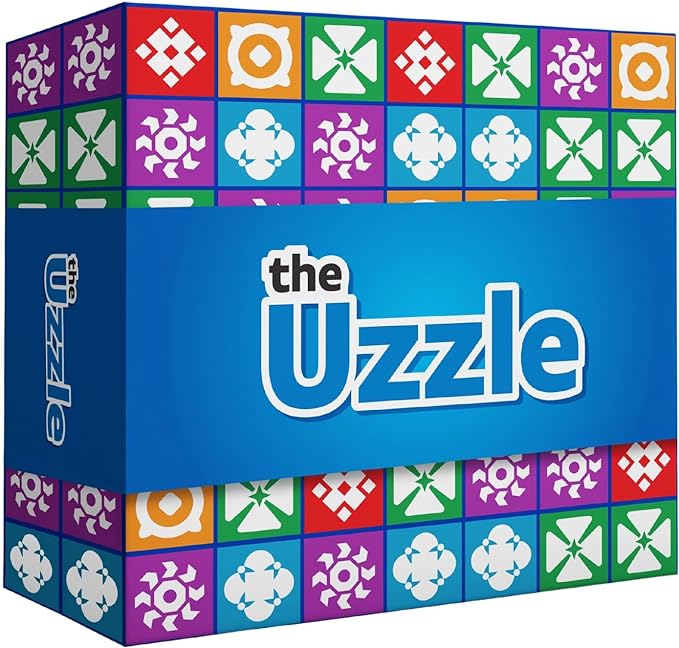 The Uzzle 3.0 Board Game, Family Board Games for Children & Adults, Block Puzzle Games for Ages 4+