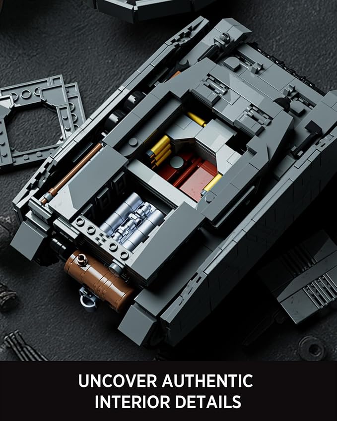 Nifeliz Panzer IV G Military Tank Building Set for Adults, WW2 Collectible German Pz.Kpfw. IV G Army Model Toy to Build and Display, Ideal Gift for Military Fans (1,006PCS, NF10312)